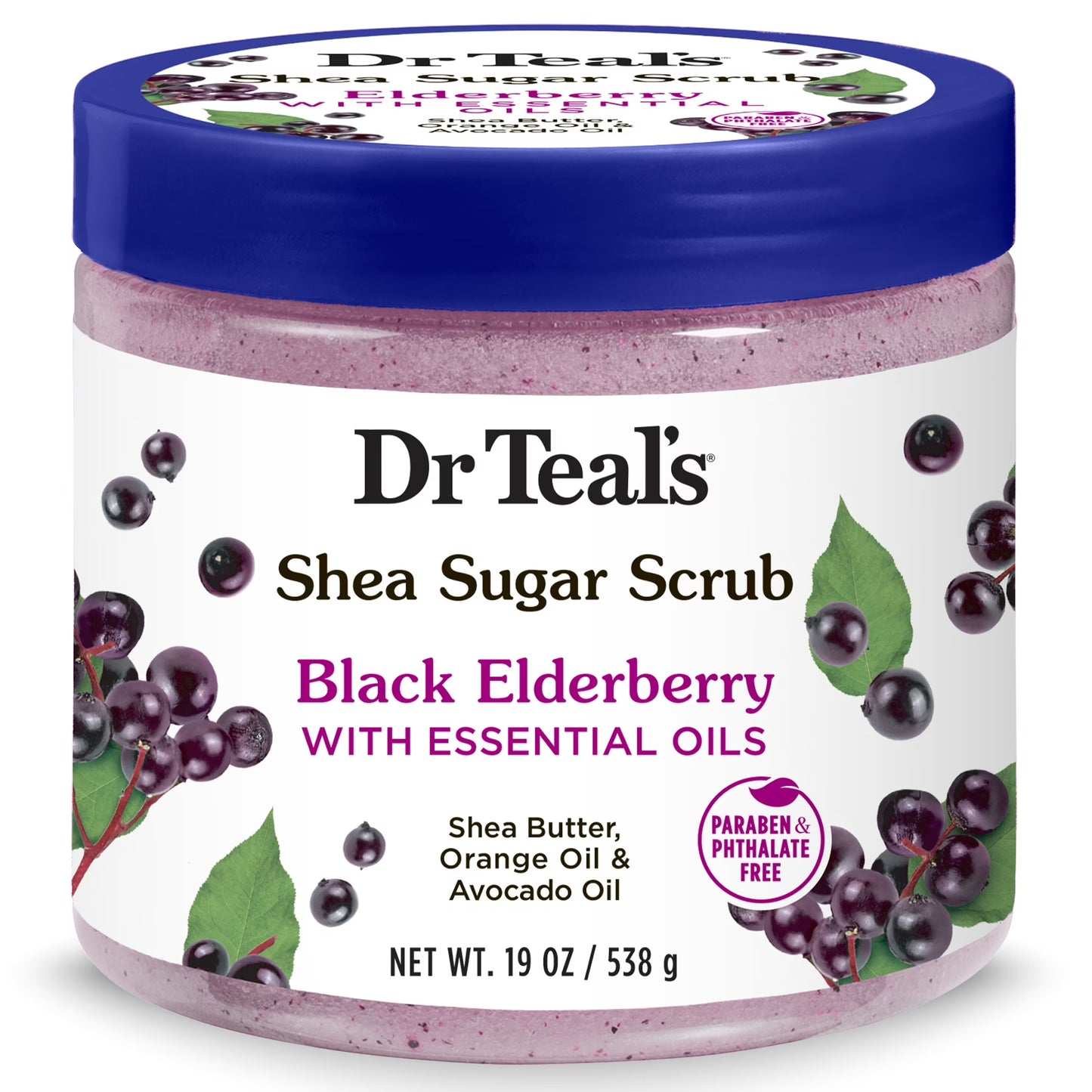 Dr. Teals Black Elderberry Body Scrub