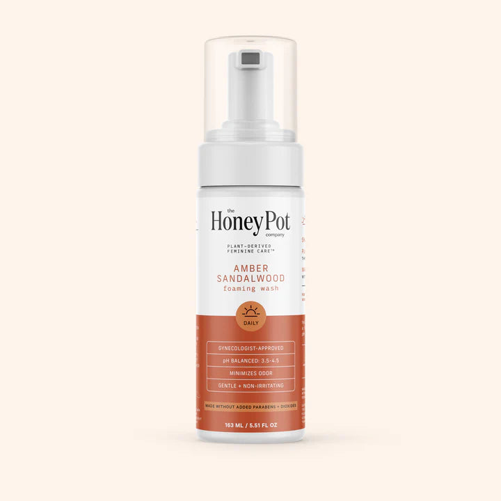 Honey Pot Amber Sandalwood Foaming Wash