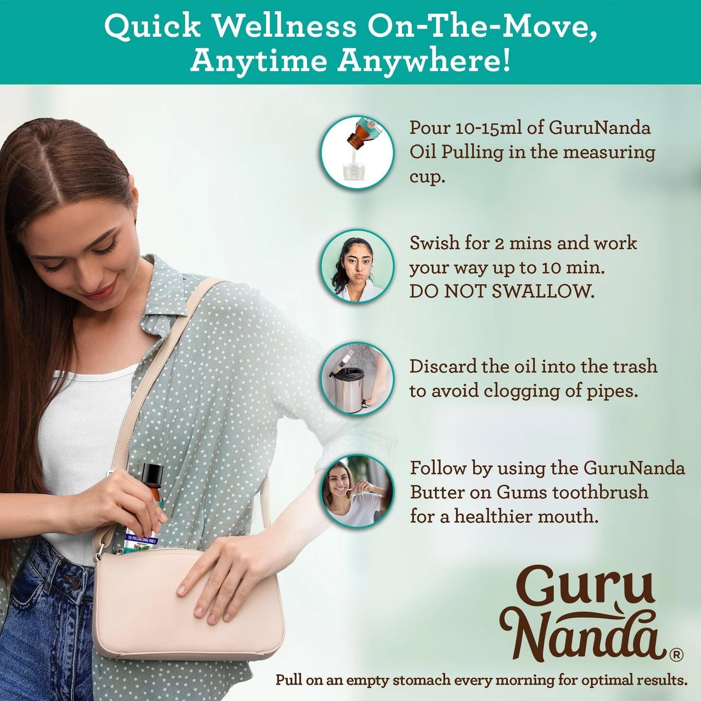 Coconut Oil Pulling - Guru Nanda