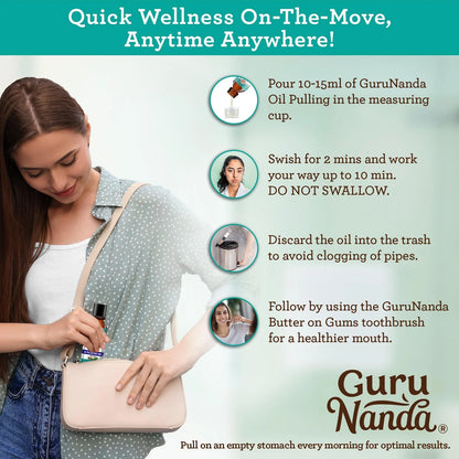 Coconut Oil Pulling - Guru Nanda