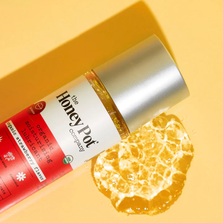 Honey Pot Organic Strawberry Moisturizing Lubricant