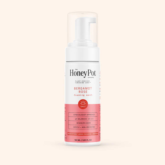 Honey Pot Bergamot Rose Foaming Wash